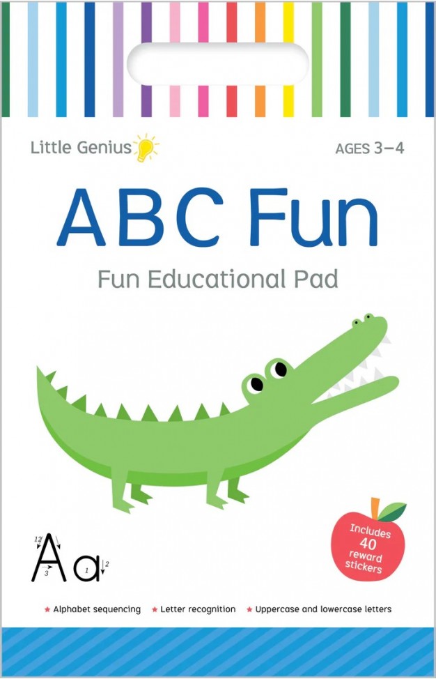 Little Genius Vol 2  Small Activity Pad  ABC Fun